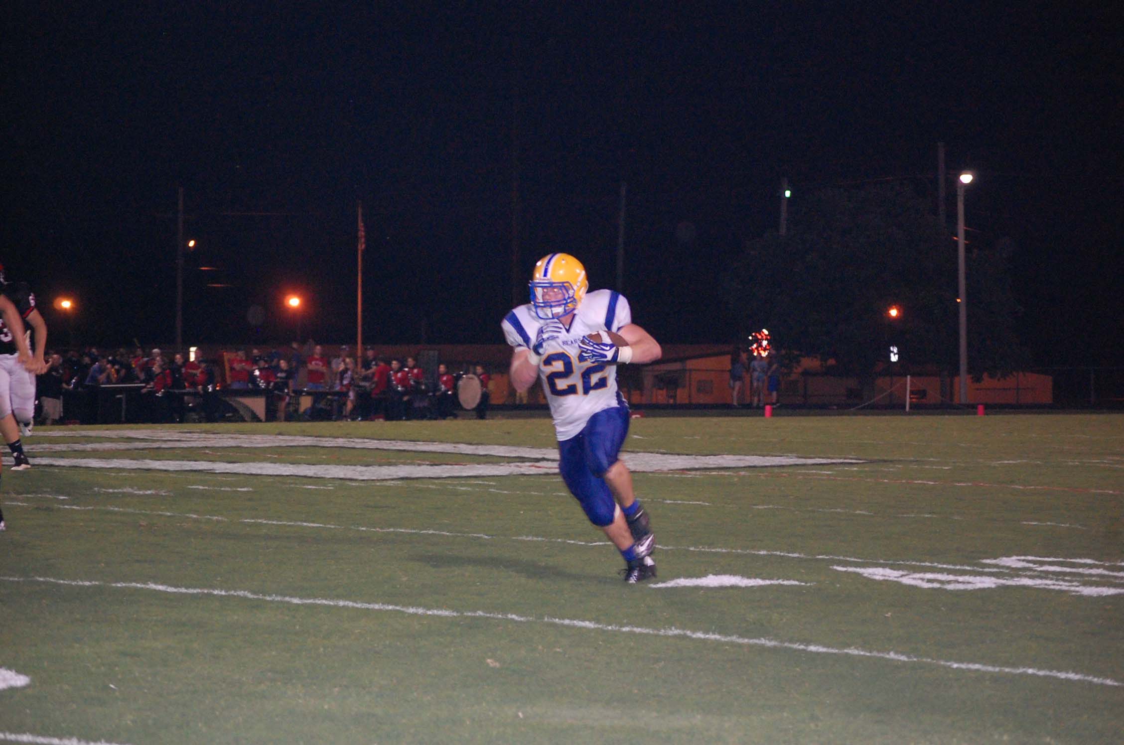 Chase Willis was Ava's leading rusher Friday night with 74 yards on 16 carries.