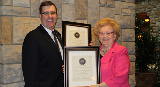 Missouri Funeral Directors Honor Lyle and Florence Clinkingbeard